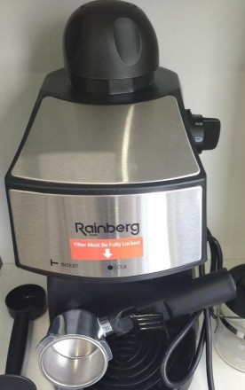 Кофемашина Rainberg RB-8111 — современный кухонный прибор для быстрого приготовл. . фото 2