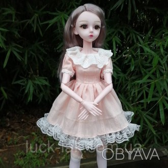 Плаття "Лоліта" для ляльки BJD 60 см, 1/3
Ляльку можна придбати окремо на сайті . . фото 1