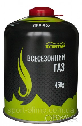 Баллон газовый Tramp (резьбовой) 450 грамм UTRG-002
Газовый баллон резьбового (E. . фото 1