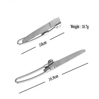 Туристический складной набор ложка вилка нож
Чехол, расскладная вилка, ложка и н. . фото 4