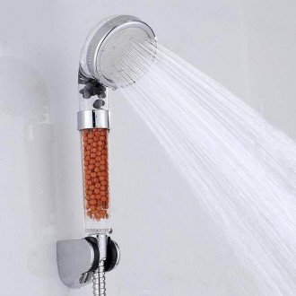 Насадка на душ с турмалином характеризуется красивым дизайном и долговечностью. . . фото 2