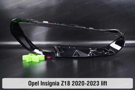 Скло на фару Opel Insignia Z18 (2020-2023) II покоління рестайлінг ліве.
У наявн. . фото 3