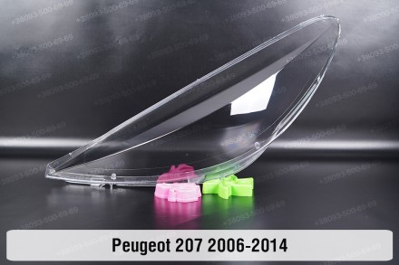 Стекло на фару Peugeot 207 (2006-2014) левое.В наличии стекла фар для следующих . . фото 2