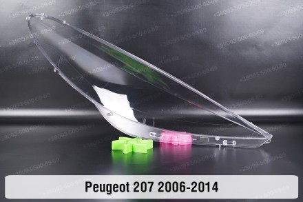 Скло на фару Peugeot 207 (2006-2014) ліве.У наявності скло фар для наступних авт. . фото 3