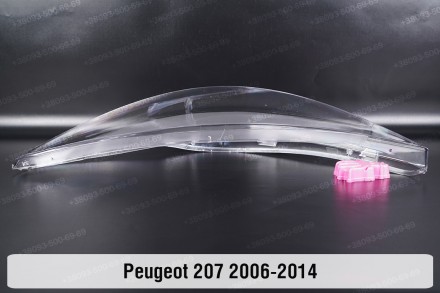 Стекло на фару Peugeot 207 (2006-2014) левое.В наличии стекла фар для следующих . . фото 4