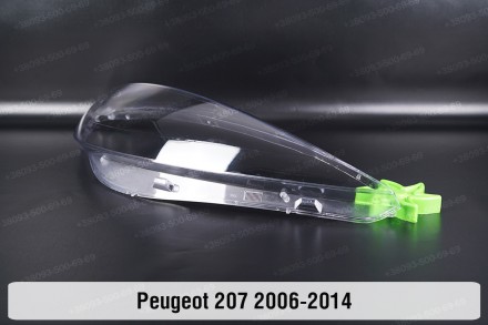 Скло на фару Peugeot 207 (2006-2014) праве.У наявності скло фар для наступних ав. . фото 8