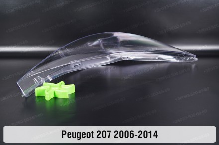 Скло на фару Peugeot 207 (2006-2014) праве.У наявності скло фар для наступних ав. . фото 9