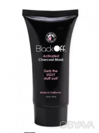 Черная маска-пленка для лица Black Off Activated Charcoal Mask – пилинг лица
