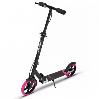Самокат із ручним тормозом Razzo CITY 200 мм. алюмінієвий HUL1-200 Black/Pink. Запорожье. фото 1 Самокат із ручним тормозом Razzo CITY 200 мм. алюмінієвий HUL1-200 Black/Pink. Запорожье. фото 1