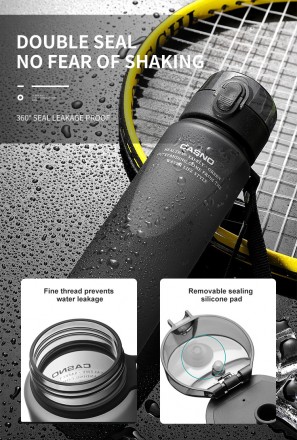 Пляшки бренду Casno допоможуть вам стежити за вашим водним балансом, адже на кож. . фото 9