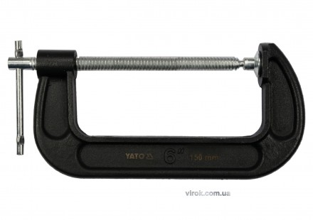 Струбцина G-подібна YATO 150 мм (6"). Дніпро. фото 1 Струбцина G-подібна YATO 150 мм (6"). Дніпро. фото 1