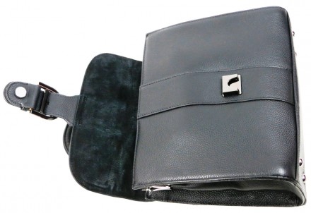 Женская кожаная сумка на одной ручке Giorgio Ferretti черная GF-bag-W-045
Описан. . фото 10