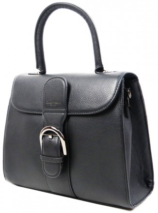 Женская кожаная сумка на одной ручке Giorgio Ferretti черная GF-bag-W-045
Описан. . фото 3
