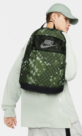 Спортивный рюкзак 21L Nike Elemental DB3885-326 камуфляжный
Описание товара:
	Рю. . фото 4