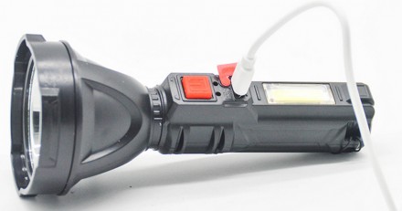 Аккумуляторный фонарик с зарядкой от USB S830USB
Описание изделия:
 Высокая ярко. . фото 8
