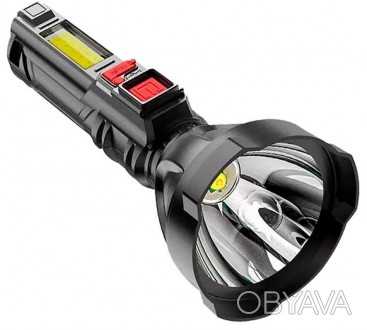 Аккумуляторный фонарик с зарядкой от USB S830USB
Описание изделия:
 Высокая ярко. . фото 1