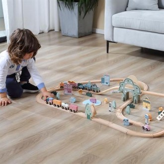 Железная дорога Viga Toys PolarB 90 – одна из любимейших игр малышей! Порадуйте . . фото 11