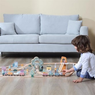 Железная дорога Viga Toys PolarB 90 – одна из любимейших игр малышей! Порадуйте . . фото 9