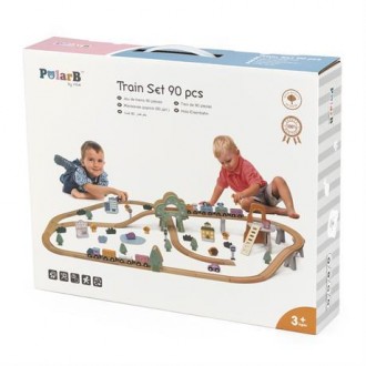Железная дорога Viga Toys PolarB 90 – одна из любимейших игр малышей! Порадуйте . . фото 4