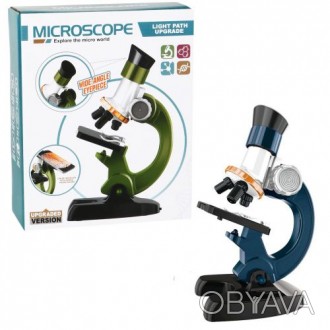 Микроскоп со светом. Поможет ребенку изучать микромир. В комплекте есть микроско. . фото 1