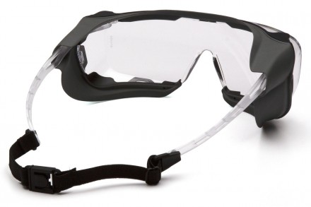 Защитные очки Cappture-Plus от Pyramex (США) цвет линз прозрачный; материал линз. . фото 5
