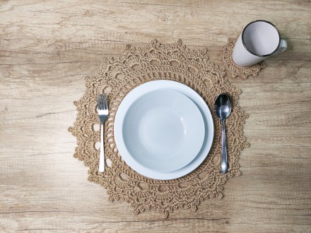 Декоративное салфетки для сервировки стола под тарелки и чашки – подарочный набо. . фото 6
