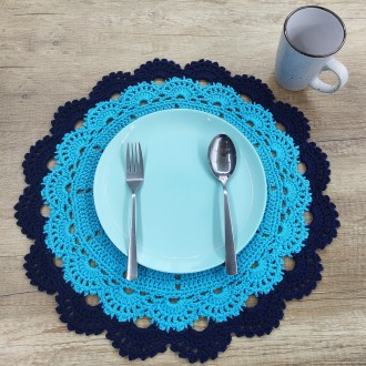 Салфетки оттенки синего для сервировки стола и декорации – подарочный набор
Ваш . . фото 4