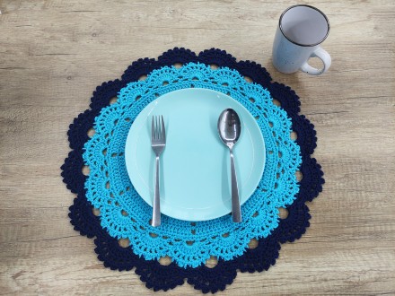 Салфетки оттенки синего для сервировки стола и декорации – подарочный набор
Ваш . . фото 5