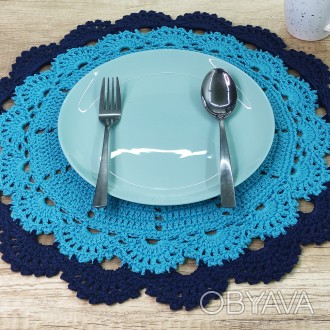 Салфетки оттенки синего для сервировки стола и декорации – подарочный набор
Ваш . . фото 1