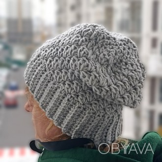 Шапка - Bini
 Вязаная шапка которая подарит вам тепло и комфорт в холодное время. . фото 1