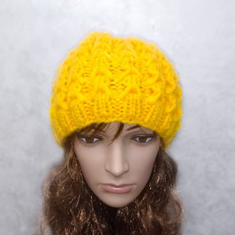 Шапка - женская - PRIGRIZ
 Вязаная шапка которая подарит вам тепло и комфорт в х. . фото 4
