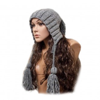 
Женская вязанная шапка / "Grey ABC"
Современная, стильная, модная шапка от PRIG. . фото 4