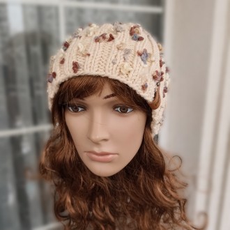 "Женская шапка" / "Букле"
Современная, стильная, модная шапка от PRIGRIZ
☑ РУЧНА. . фото 4