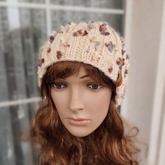 "Женская шапка" / "Букле"
Современная, стильная, модная шапка от PRIGRIZ
☑ РУЧНА. . фото 3