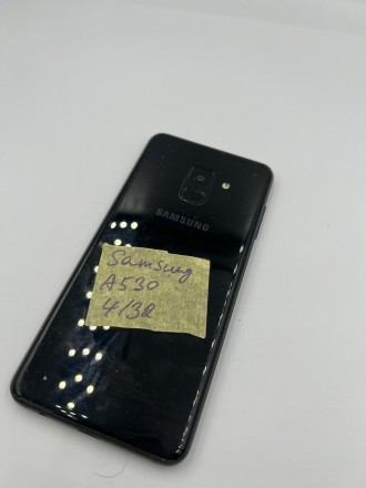 
Смартфон б/у Samsung A530 (A8 2018) 4/32GB Black #2357ВР в хорошем состоянии. А. . фото 5