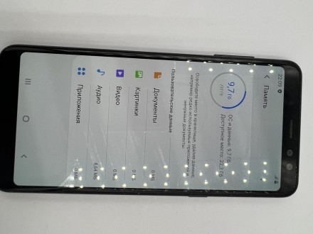 
Смартфон б/у Samsung A530 (A8 2018) 4/32GB Black #2357ВР в хорошем состоянии. А. . фото 4