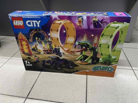 
LEGO City 60339 Арена для трюков с двойной петлей конструктор НОВЫЙ!!!
Этот игр. . фото 3