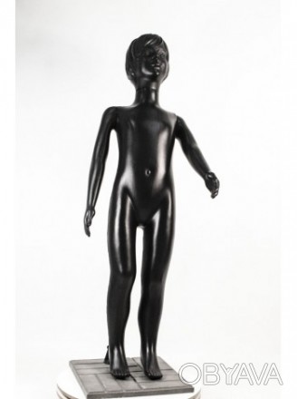 Манекен детский девочка в полный рост черный
Изготовлен из полиэтилена.
Использу. . фото 1