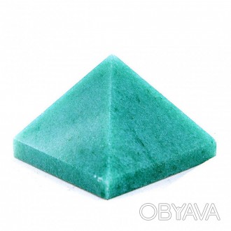 Пирамида сувенир натуральный камень Нефрит H-(+-)25мм, L-(+-)30мм камни купить д. . фото 1