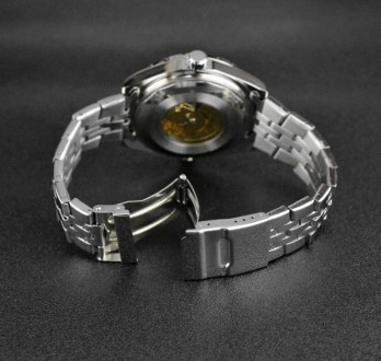 Мужские механические наручные часы Jaragar
Характеристики:
	
	Механизм: механика. . фото 6
