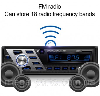 Автомобильный MP3 Плеер с USB Зарядное устройство 12/24 V автомобиль радио FM Bl. . фото 5