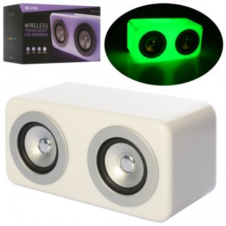 Колонка SG-1741 акум., bluetooth, MP3, 2 режими світла, USB зарядне, кор., 29-17-15 см.. Івано-Франківськ. фото 1 Колонка SG-1741 акум., bluetooth, MP3, 2 режими світла, USB зарядне, кор., 29-17-15 см.. Івано-Франківськ. фото 1