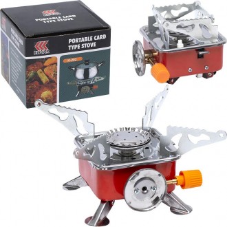 Портативная газовая плита Portable Card Type Stove K-202. Одеса. фото 1 Портативная газовая плита Portable Card Type Stove K-202. Одеса. фото 1