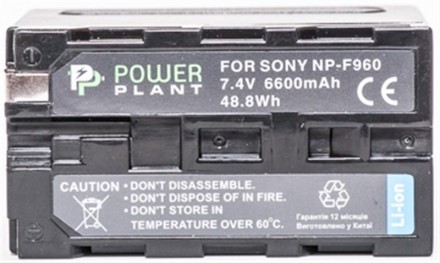 Акумулятор PowerPlant Sony LED NP-F960 6600mAh 
 
Отправка данного товара произв. . фото 2