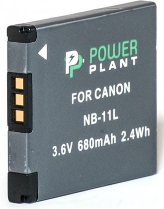 Акумулятор PowerPlant Canon NB-11L 680mAh 
 
Отправка данного товара производить. . фото 2