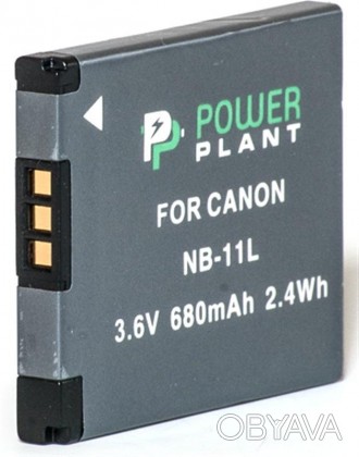 Акумулятор PowerPlant Canon NB-11L 680mAh 
 
Отправка данного товара производить. . фото 1