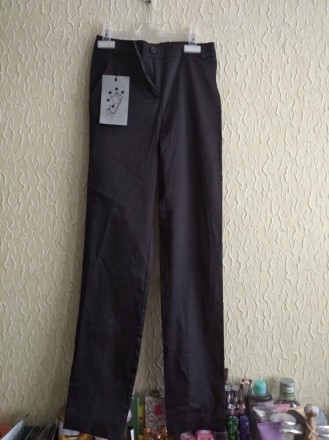 Классические зауженные штаны,школьные штаны брюки девочке 9-11 лет, Zironka .
У. . фото 2