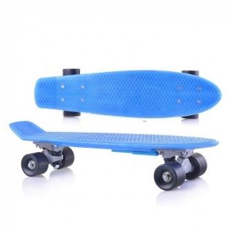Скейт Doloni-toys детский Синий 
 
Отправка данного товара производиться от 1 до. . фото 2
