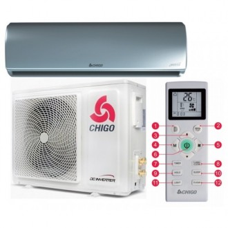 Продаю кондиционер ( тепловой насос ) Chigo Fjord 169 WI - FI. Сумы. фото 1 Продаю кондиционер ( тепловой насос ) Chigo Fjord 169 WI - FI. Сумы. фото 1