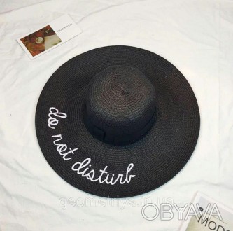 Летняя женская шляпа черного цвета
Новая классическая модель шляпы с полями это . . фото 1